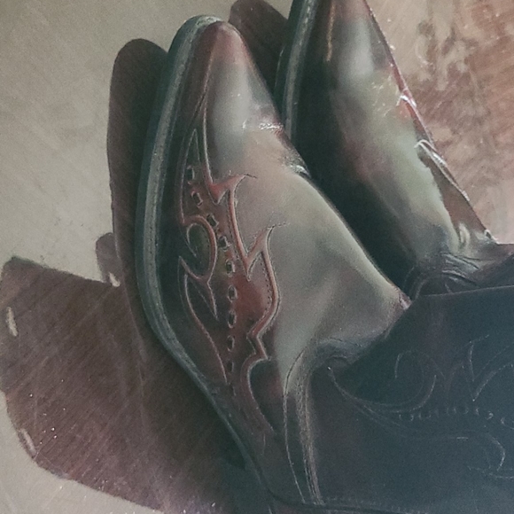 Mens Dragon Black Cherry Durango Cowboy Boots - Picture 3 of 6